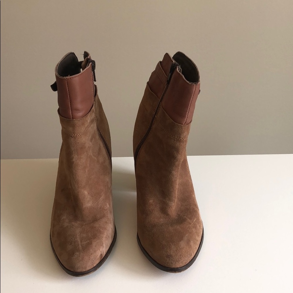 Seychelles leather and suede ankle boots.